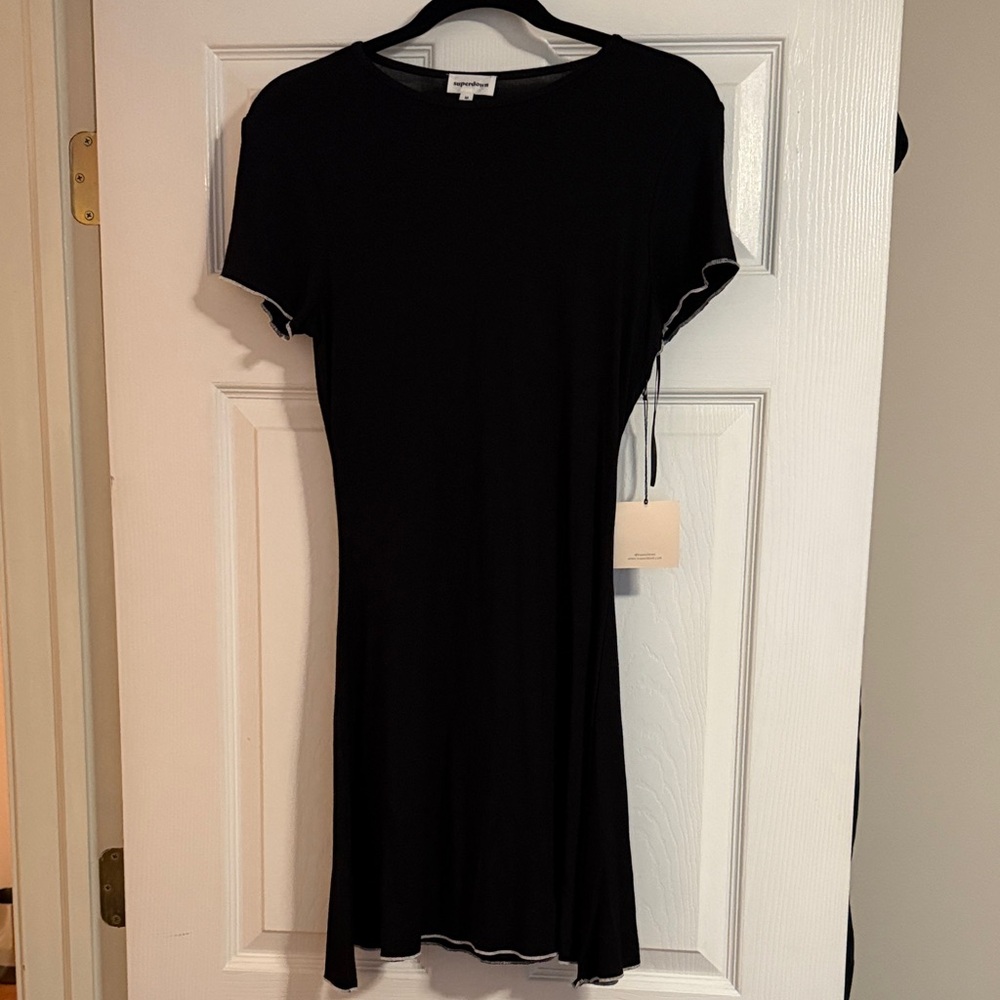 Superdown Classic Black Mini Dress